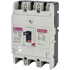 Авт. вимикач EB2S 250/3SF 200A (25kA, фікс./фікс.) 3P