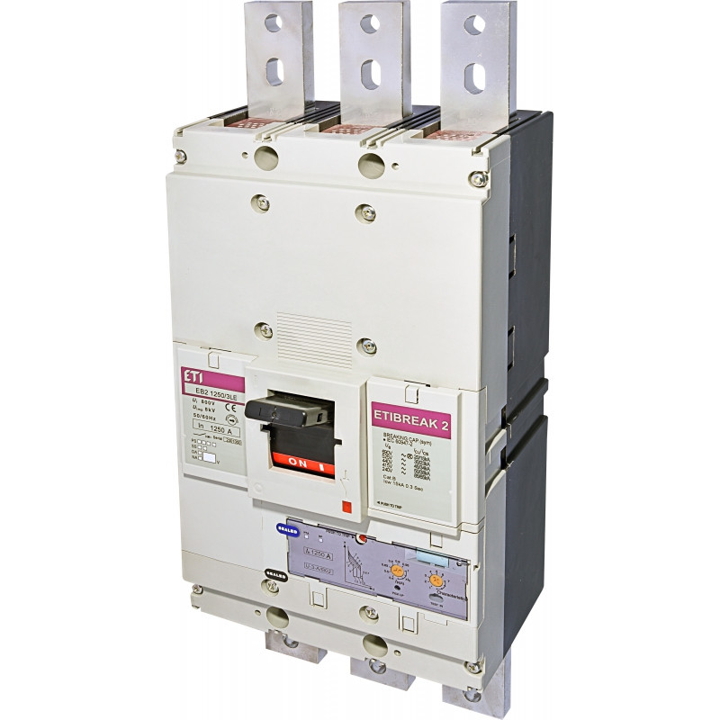 Авт. вимикач EB2 1250/3LE 1250A (50kA, (0.4-1)In/обираєма) 3P