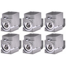 Затискач гнучких дротів NBS-TC 100-250AF 3P (3P, комплект 6шт.)