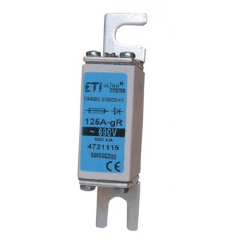 Запобіжник S000UQ2/80/80A/690V gR (200kA)
