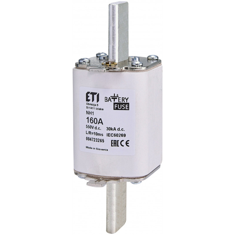 Запобіжник NH-1 Battery 160A 550V DC