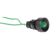 Лампа сигнальна LS LED 10 G 230 (10мм, 230V AC, зелена)