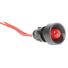 Лампа сигнальна LS LED 10 R 230 (10мм, 230V AC, червона)