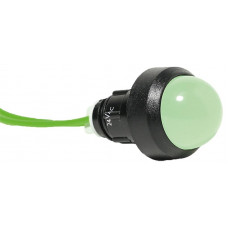 Лампа сигнальна LS LED 20 G 24 (20мм, 24V AC, зелена)