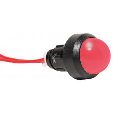 Лампа сигнальна LS LED 20 R 24 (20мм, 24V AC, червона)