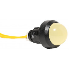 Лампа сигнальна LS LED 20 Y 24 (20мм, 24V AC, жовта)