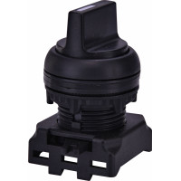 Вимикач поворотн. EGS2-S-C (2-х поз., без фікс. 0-1, 45°, чорний)