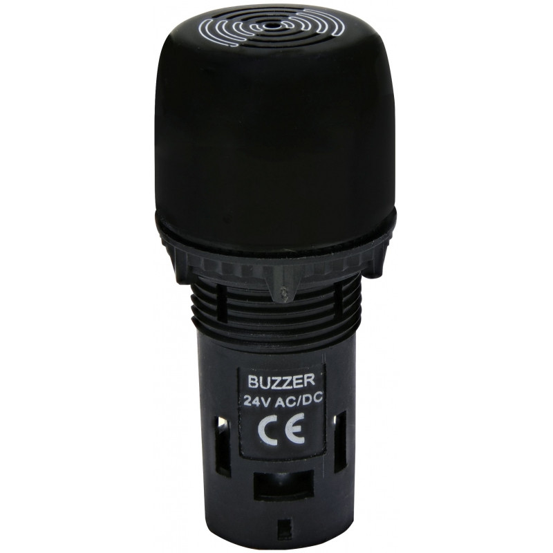 Зумер EBUZ-024C (24V AC/DC, чорний)
