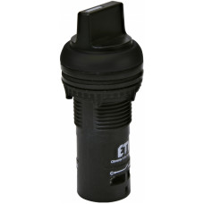 Перемикач поворотн. моноблочний ECS3S-N30-20 (2NO, 3-х поз., з фікс. 1-0-2, 30°, чорний)