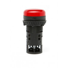 Лампа сигнальна LED матова ELPI-024С-R 24V AC/DC (червона)