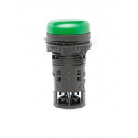 Лампа сигнальна LED матова ELPI-240A-G 240V AC (зелена)