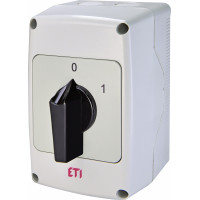 Перемикач CS 40 10 PNG (3p_"0-1"корп./IP65"_с/ч_40A)