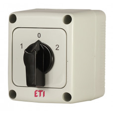 Перемикач CS 16 52 PN (2p_"1-0-2"корп./IP65"_с/ч_16A)
