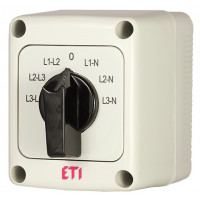 Перемикач CS 16 66 PN (Ф./Л.напряж._корп./IP65_с/ч_16A)