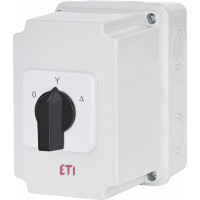 Перемикач CS 25 12 PN1 ("O-Y-Δ"_корп./IP65_с/ч_ 25А)