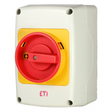 Перемикач CS 63 90 PN2LK (1p_"0-1"корп./IP65"_ж/к_63A_блок.)