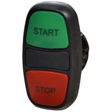 Кнопка-модуль здвоєна NSE-PB2/RG-STSP ("START/STOP", зелена/червона)
