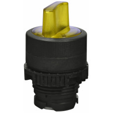 Перемикач NSE-S3I-F45-Y (3-х поз., з фікс. з підсв. 1-0-2, 45°, жовтий)