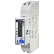 Лічильник 1-фазн. DEC-1MP (100А, RS-485, MODBUS RTU, +мультиметр, імпульсний вихід, 1мод.)