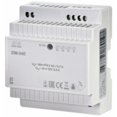 Блок живлення ZIM-24E (імпульсний, 24 V DC, 60 W, 2,5 A)