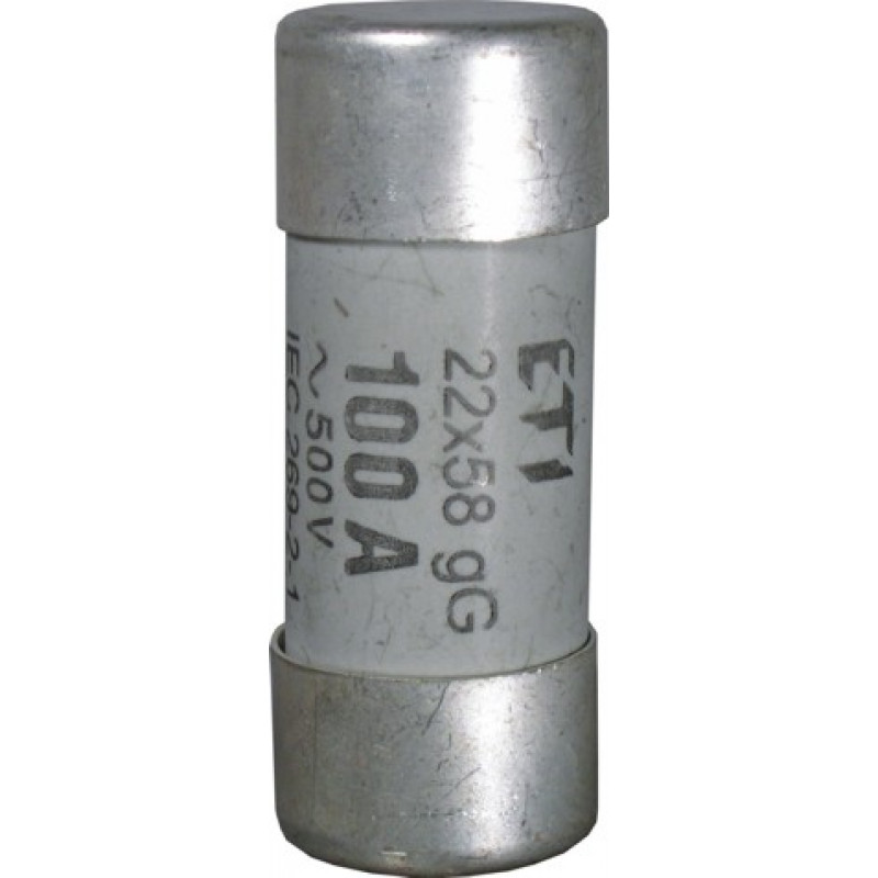 Запобіжник CH/P 22x58 gG 80A 500V (з ударником)