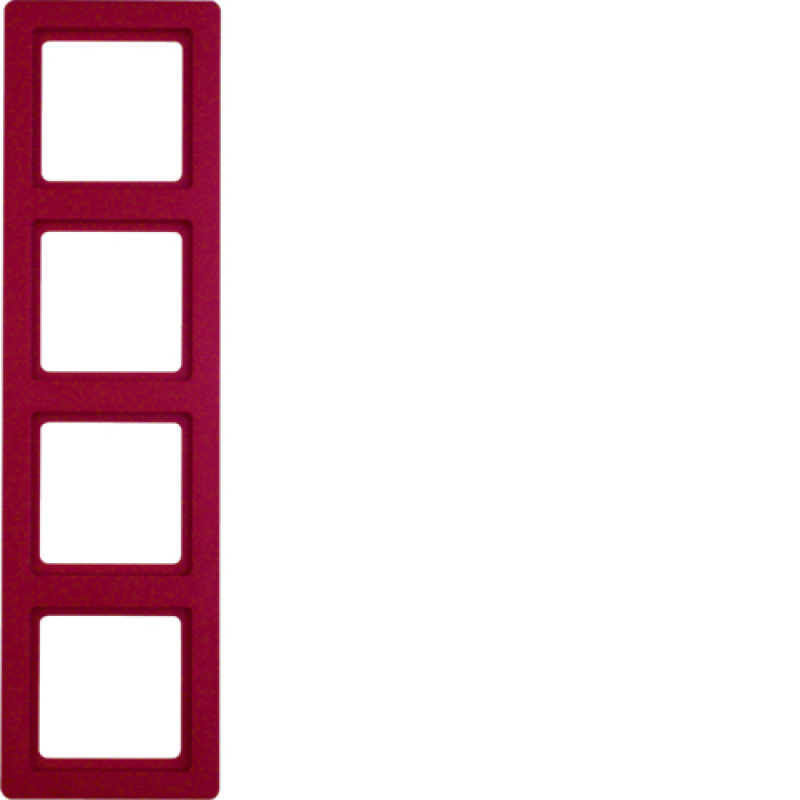 Рамка 4Х червона, Q.1