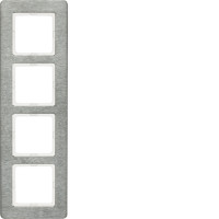 Рамка 4Х вертикальна нержавіюча сталь Q.7