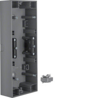 Коробка з/у 3Х антрацит, вертикальна, K.1