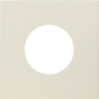 Накладка для нажимної кнопки та світлового сигналу Е10, біла S.1