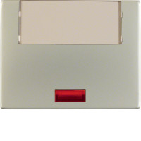 Клавіша 1Х з лінзами і великим полем д/надпису, сталевий лак, K.5