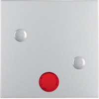 Клавіша 1Х з лінзами, прикручується, алюміній S.1