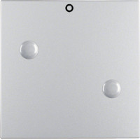 Клавіша 1Х зі знком 0, прикручується, алюміній S.1