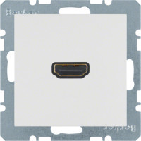HDMI-розетка, пол.білизна-matt S.1