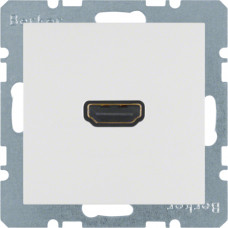 HDMI-розетка, пол.білизна-matt S.1