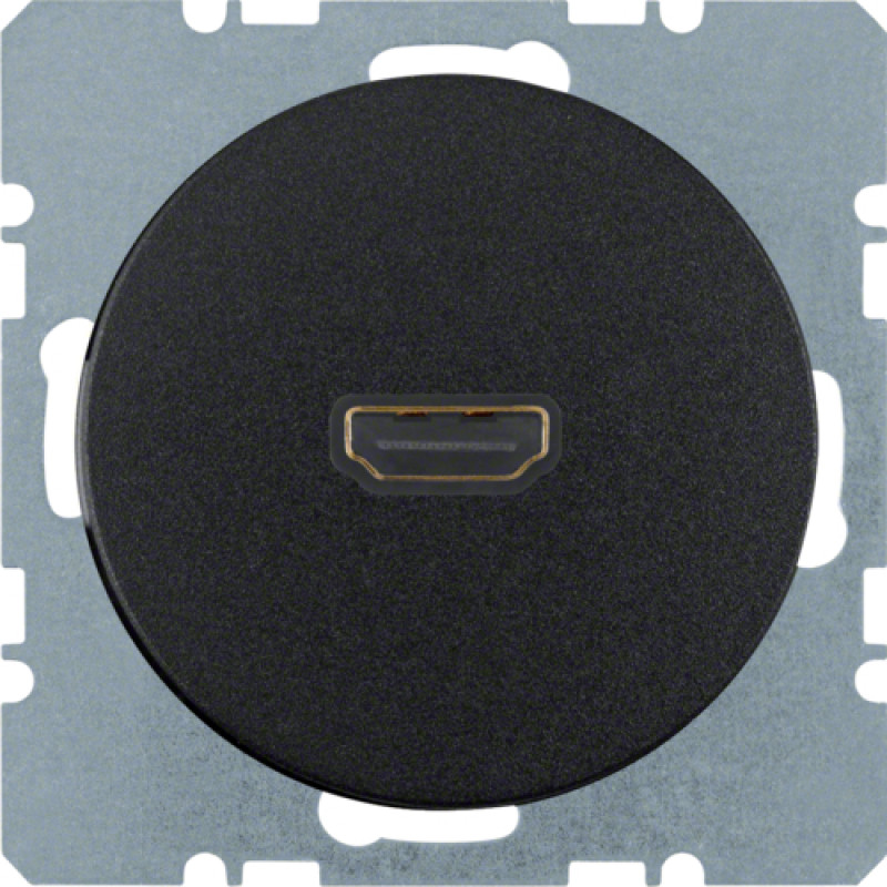 HDMI-розетка, чорна, R.x