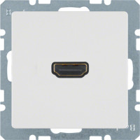 HDMI-розетка, підключення сзаду під кутом 90град., пол.білизна, Q.x