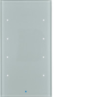 Скляний сенсор 4-канал., 'Комфорт', алюміній, TS Sensor