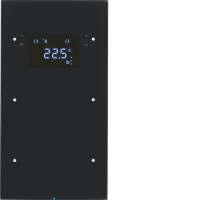 Скляний сенсор 2-кан. з регул.темп-ри, чорний, TS Sensor R.3