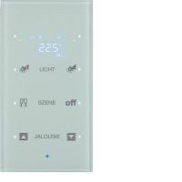 Скляний сенсор 3-кан. з регул.темп-ри, конфігуруємий, пол.білизна, TS Sensor