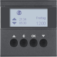 Таймер для вставки жалюзі антрацит S.1