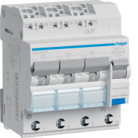 ДАВ 3x(1P+N) 6kA C-10A 30mA тип-А QuickConnect