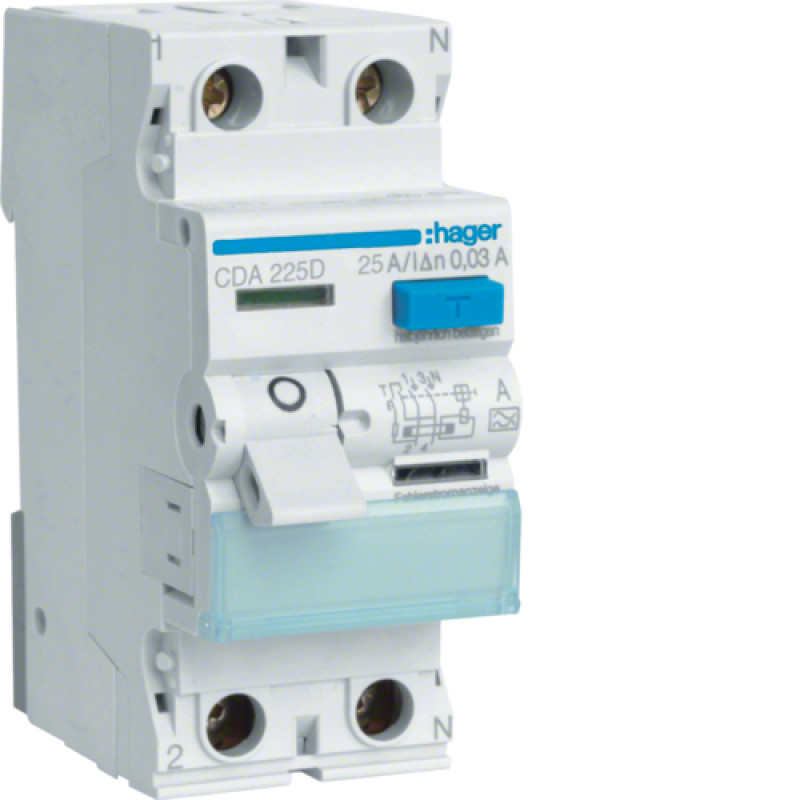 ПЗВ 2P 6kA 25A 30mA A