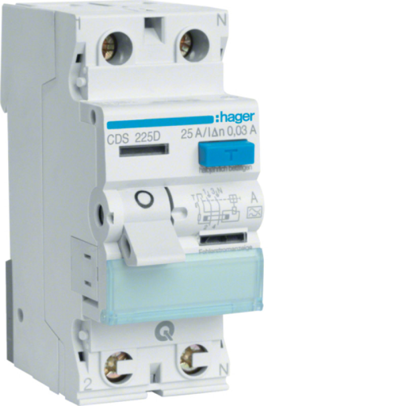 ПЗВ QC 2P 25A 30mA A