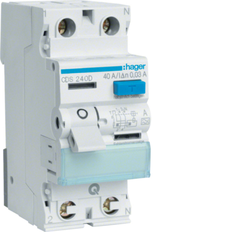 ПЗВ QC 2P 40A 30mA A