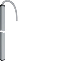 Колона одинарна DA 200-80 з гнучким шлангом, профіль 68x98мм, h=2м, ELN