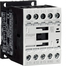 Контактор корпусний 3P + 1НВ, 230В-АС, 7А AC-3