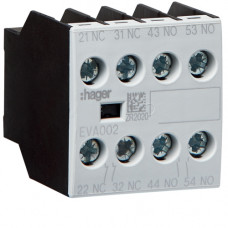 Додатковий контакт 2НВ+2НЗ для EV007-10…EV038-10, EVN022…EVN045, EVL014…EVL027