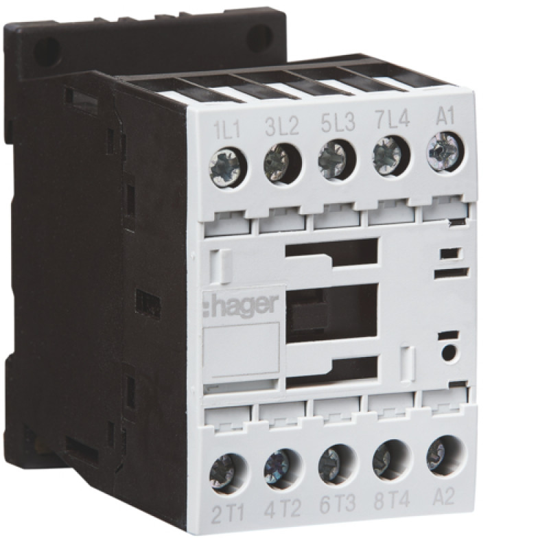 Контактор корпусний 4P, 24В-AC, 22А AC-1