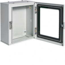 Шафа металева ORION Plus, IP65, прозорі двері, 350x300x160мм