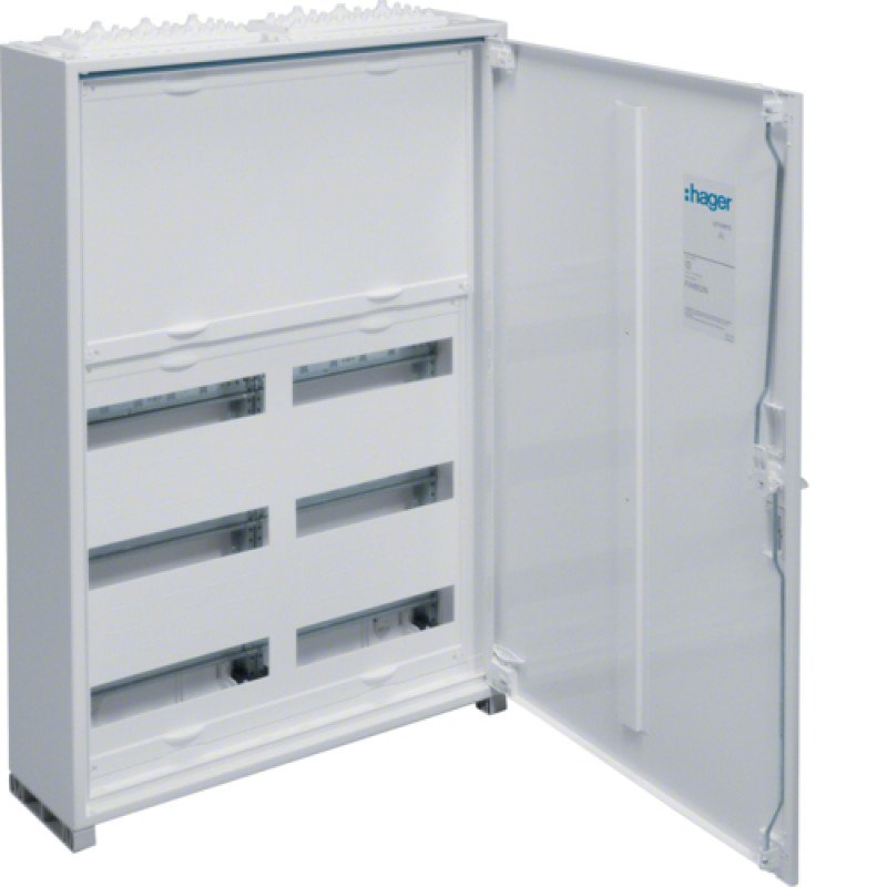 Щит Univers IP44/II 800x550x161мм 72мод. з блоком для клем